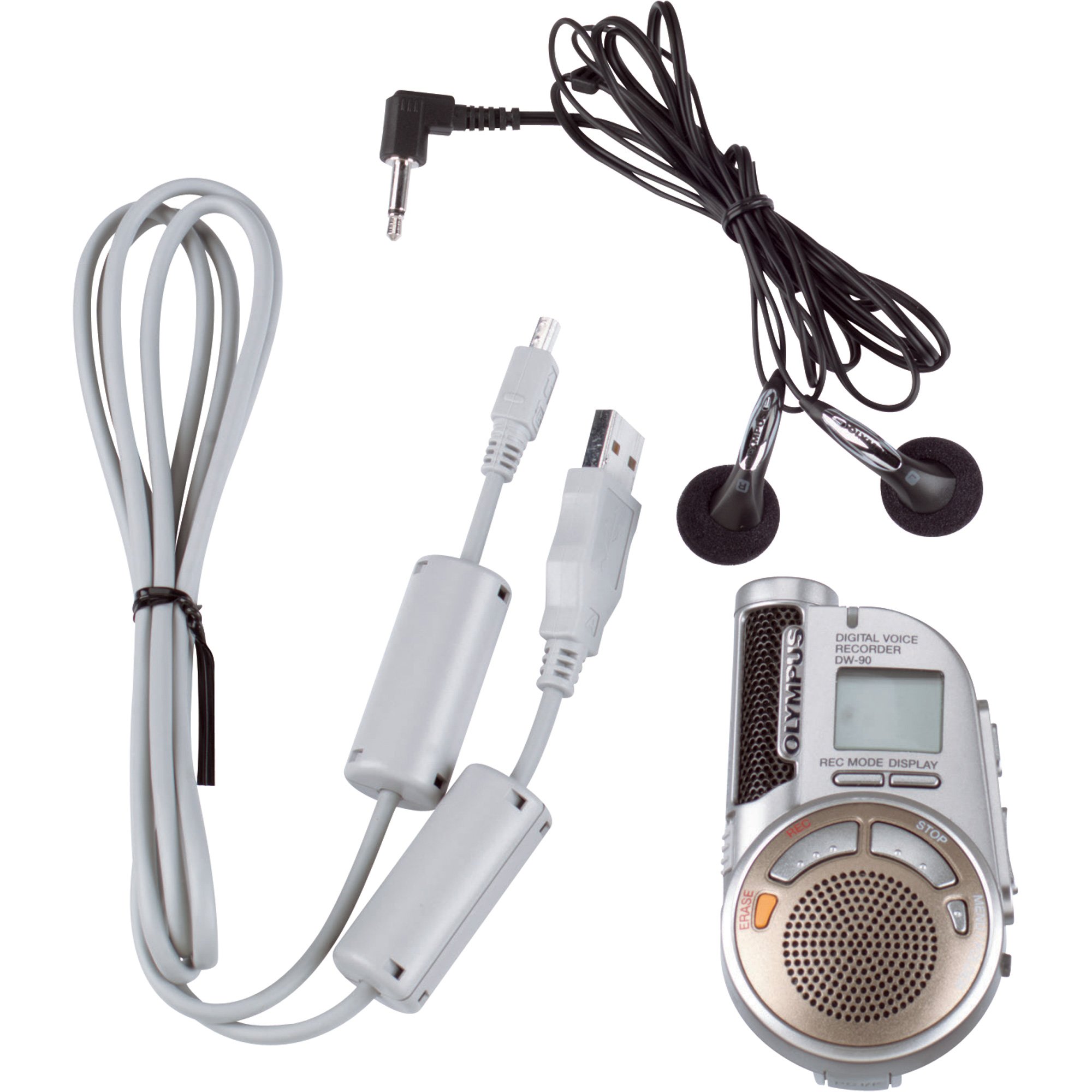Factory refurbished Olympus Digital Voice Recorder with Digital Wave Player Software